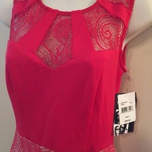 2 Toned Dusty Rose  body con mini #0162